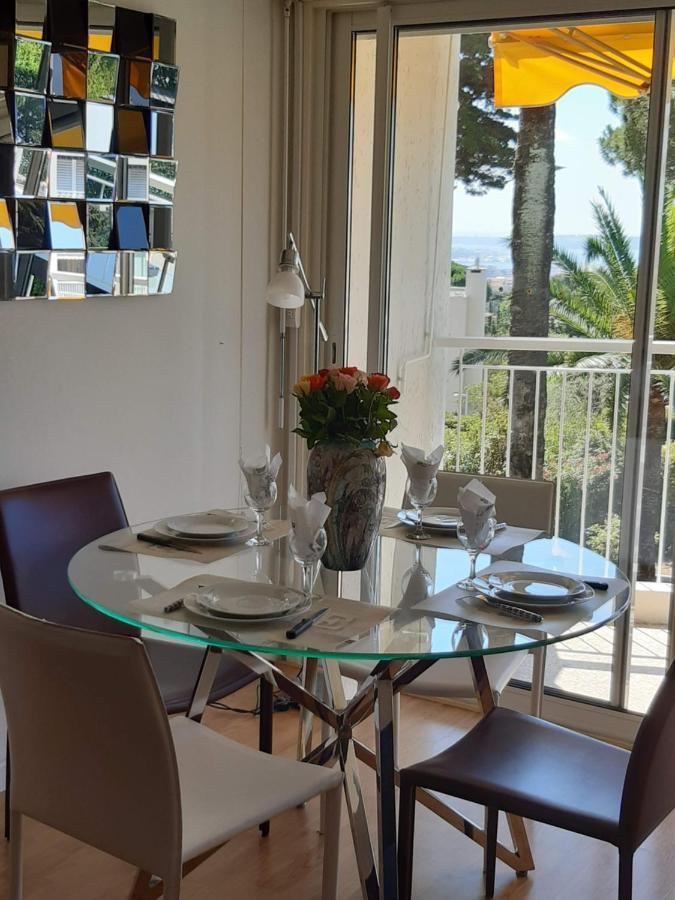 Spacieux Studio 37M2 - Terrasse Vue Mer Cannes Kültér fotó