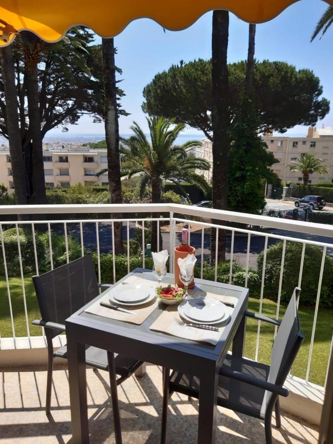 Spacieux Studio 37M2 - Terrasse Vue Mer Cannes Kültér fotó