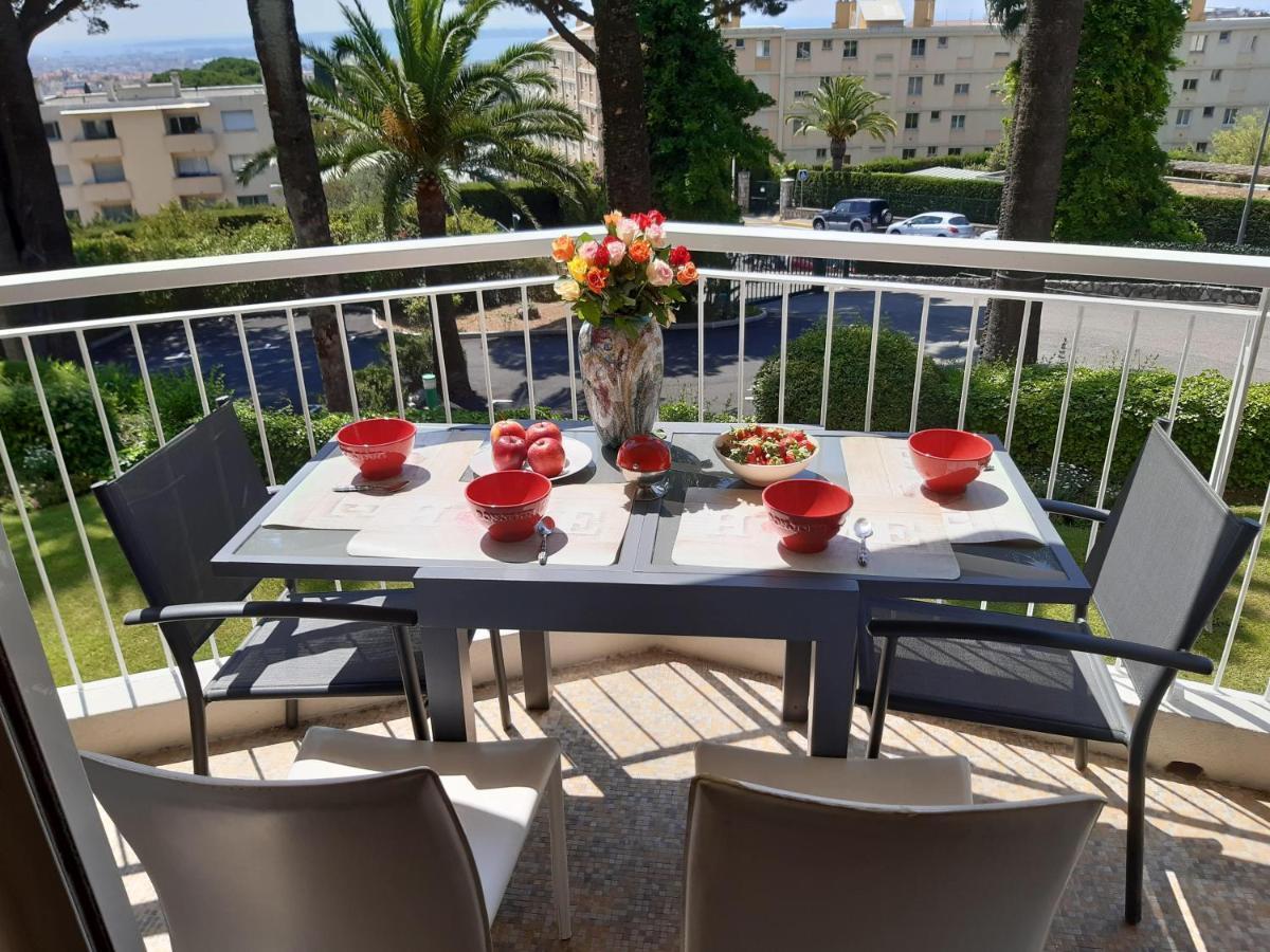 Spacieux Studio 37M2 - Terrasse Vue Mer Cannes Kültér fotó